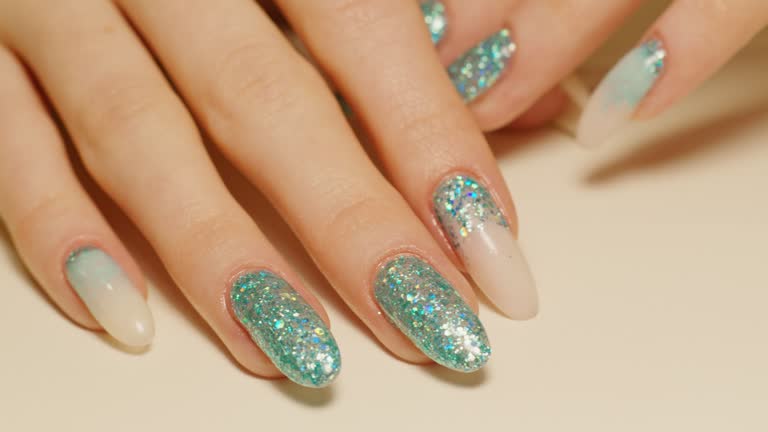 mermaid nails